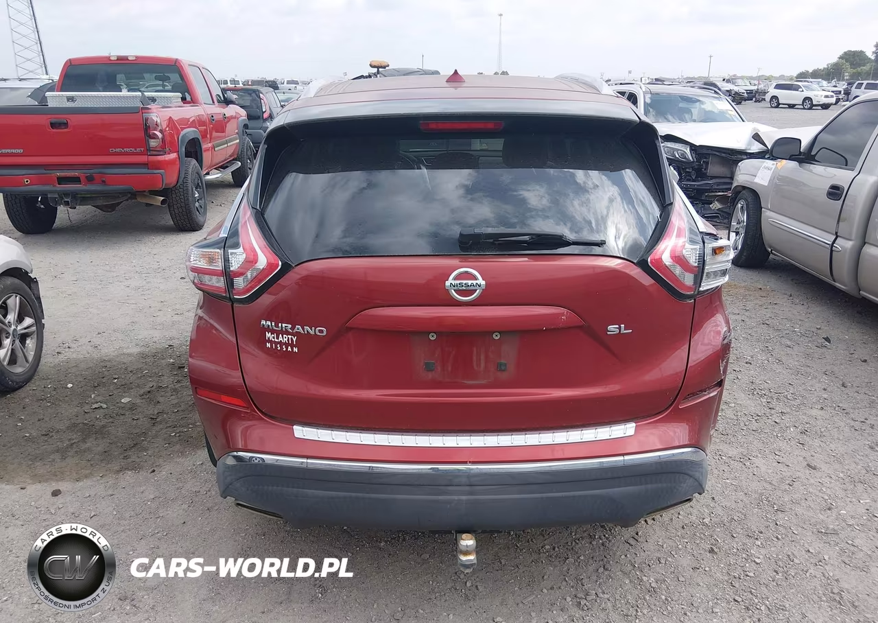 2015 Nissan Murano Sl VIN:5N1AZ2MG1FN212748 - 15