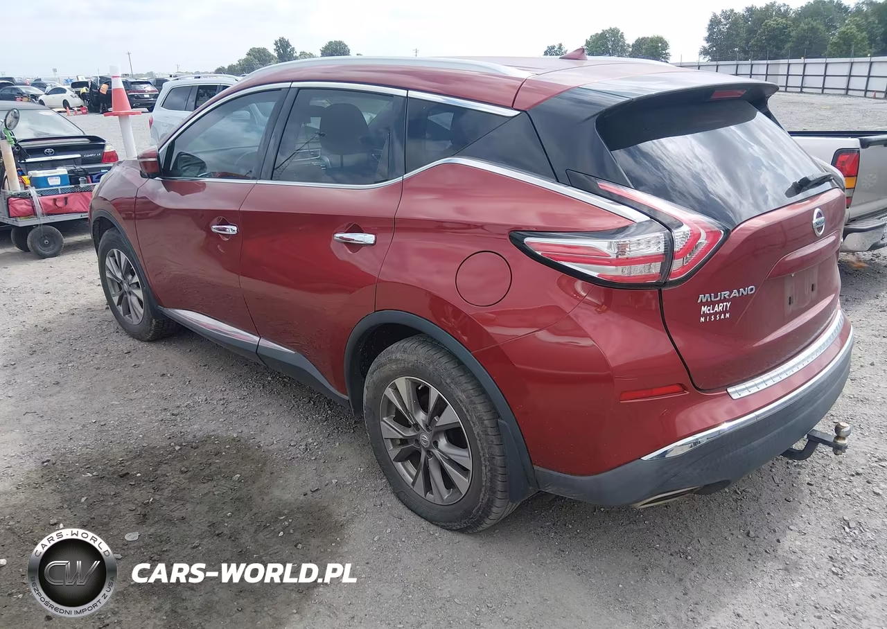 2015 Nissan Murano Sl VIN:5N1AZ2MG1FN212748 - 3