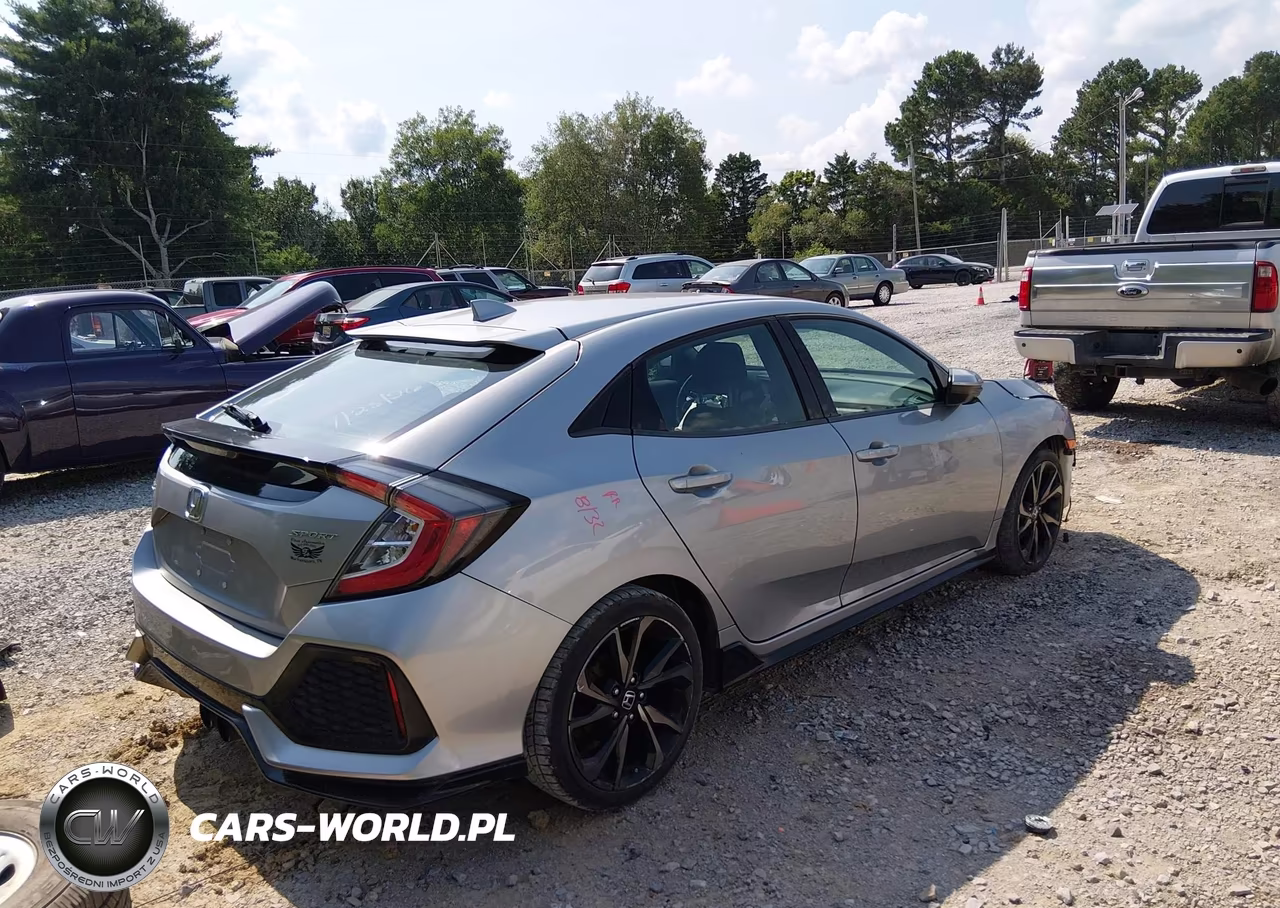 2017 Honda Civic Sport VIN:SHHFK7H43HU234715 - 4