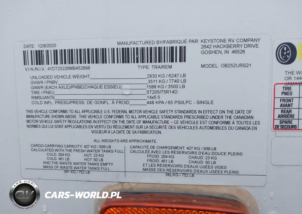2021 Keystone Outback - Camper VIN:4YDT25226MB452898 - 9