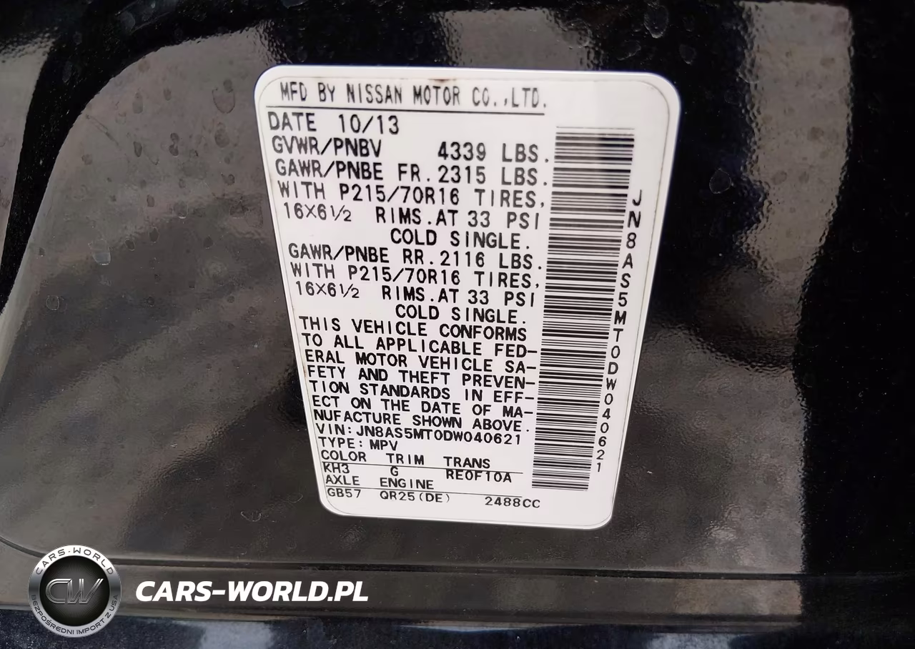 2013 Nissan Rogue S VIN:JN8AS5MT0DW040621 - 9
