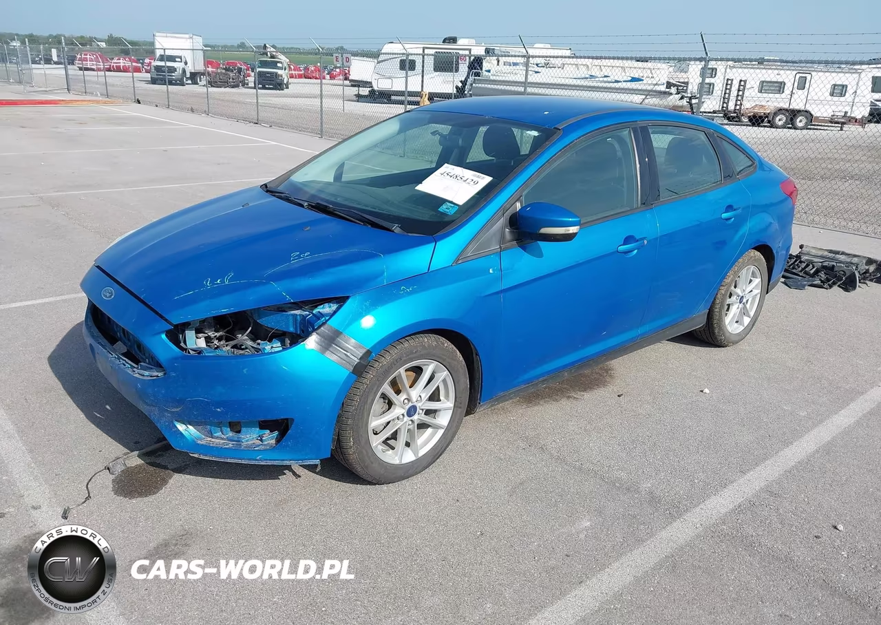 2016 Ford Focus Se VIN:1FADP3F21GL238221 - 2