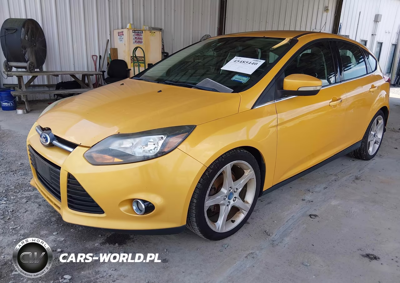 2012 Ford Focus Titanium VIN:1FAHP3N26CL323312 - 2