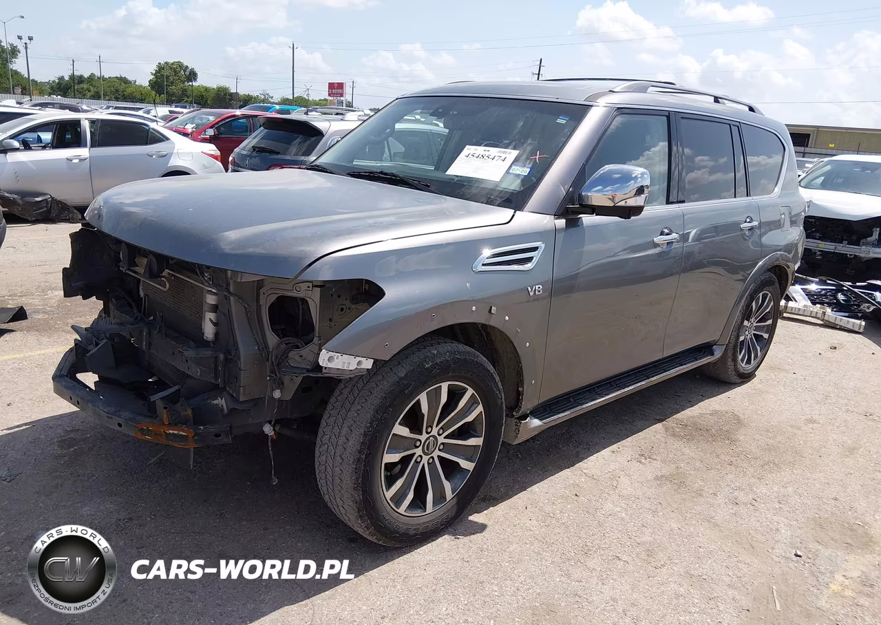 2017 Nissan Armada Sl VIN:JN8AY2ND0H9008325 - 2