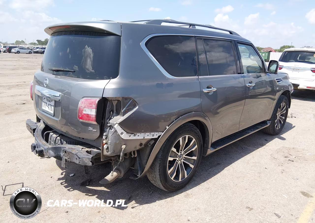 2017 Nissan Armada Sl VIN:JN8AY2ND0H9008325 - 4