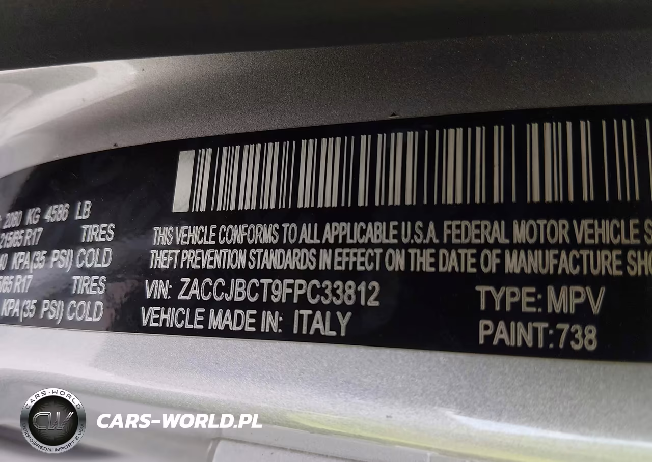 2015 Jeep Renegade Trailhawk VIN:ZACCJBCT9FPC33812 - 9