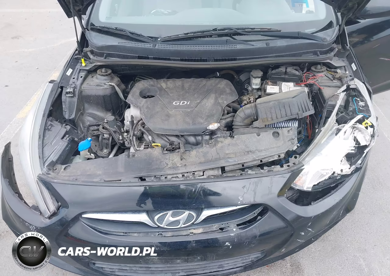 2012 Hyundai Accent Gls VIN:KMHCT4AE2CU142476 - 10