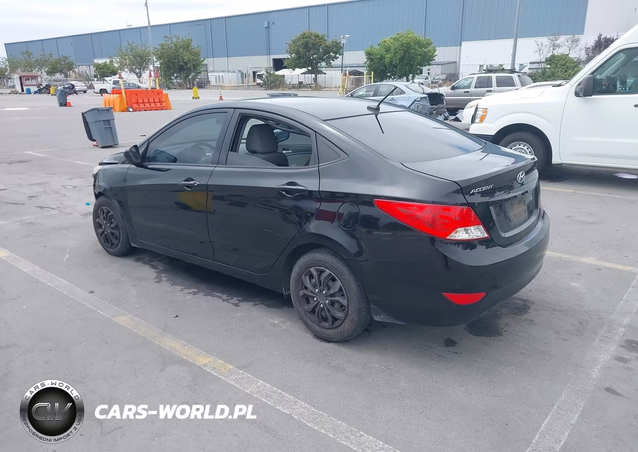 2012 Hyundai Accent Gls VIN:KMHCT4AE2CU142476 - 3