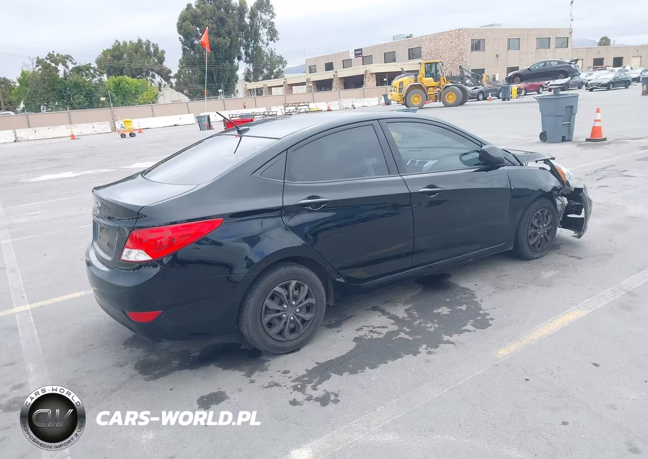 2012 Hyundai Accent Gls VIN:KMHCT4AE2CU142476 - 4