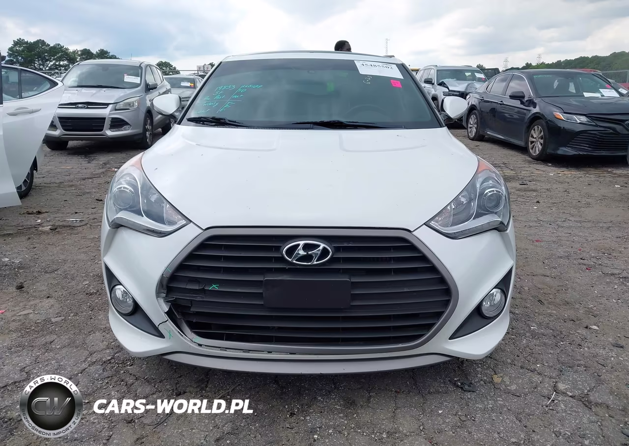 2016 Hyundai Veloster Turbo VIN:KMHTC6AE1GU289891 - 12
