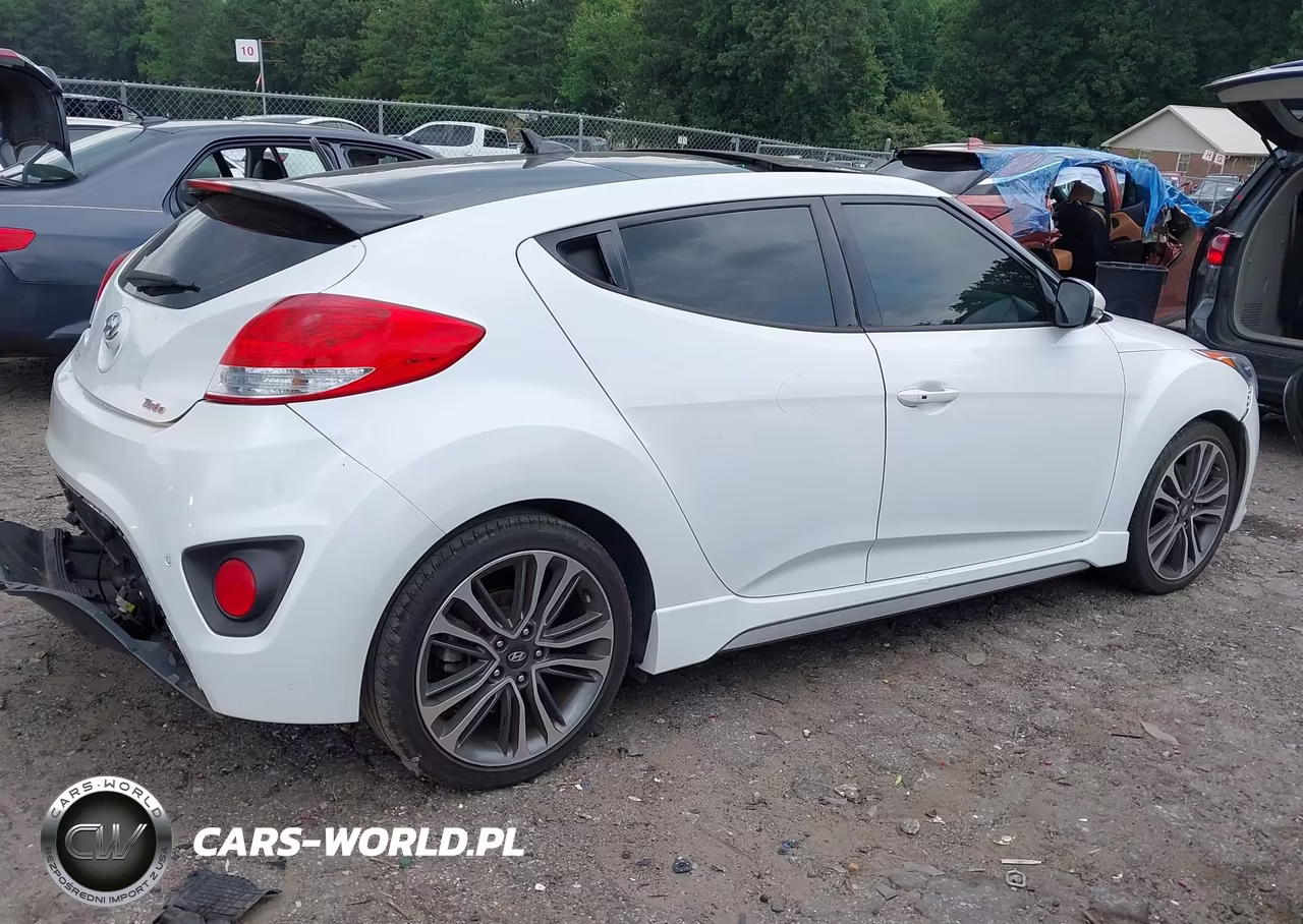2016 Hyundai Veloster Turbo VIN:KMHTC6AE1GU289891 - 13
