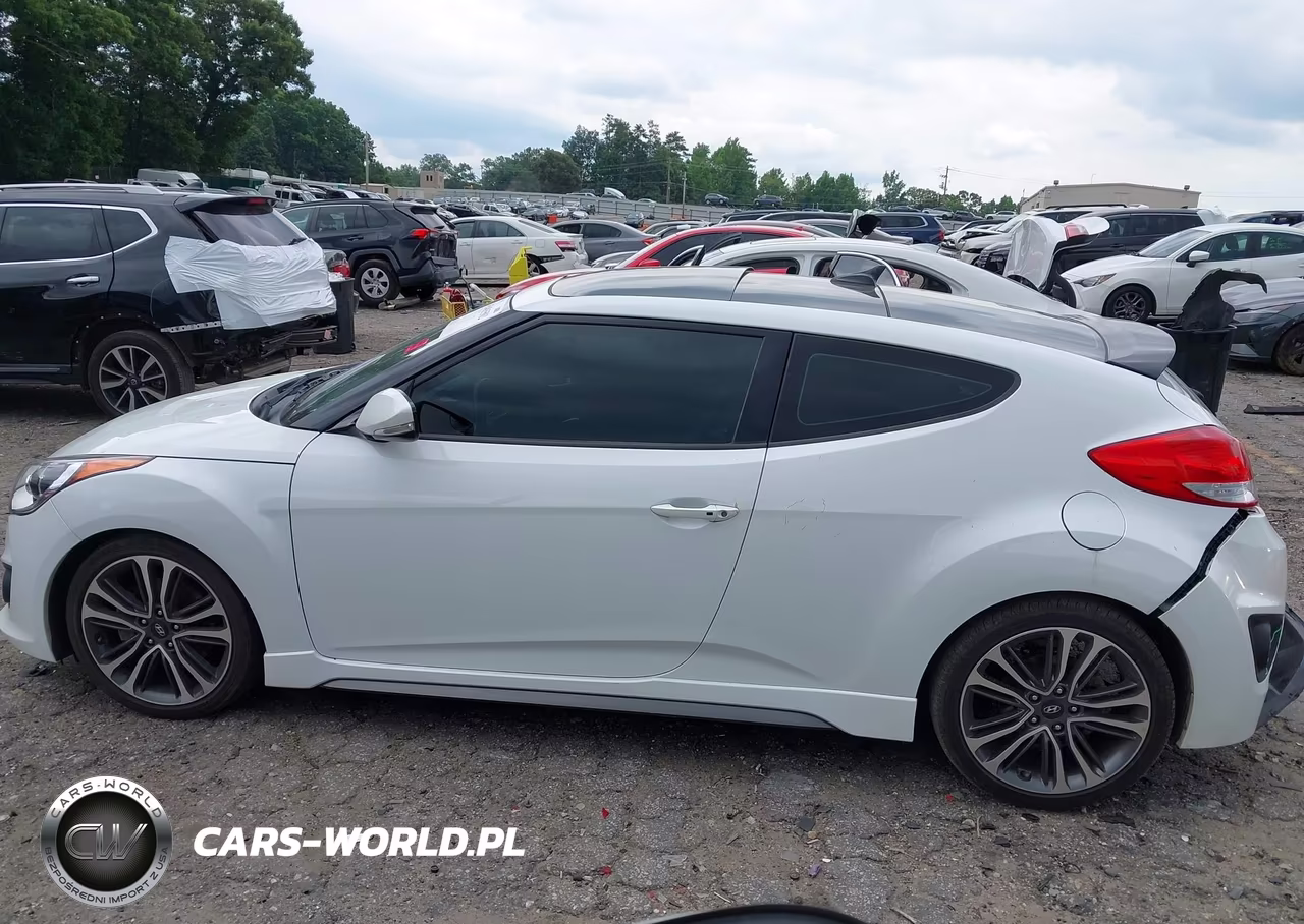 2016 Hyundai Veloster Turbo VIN:KMHTC6AE1GU289891 - 14