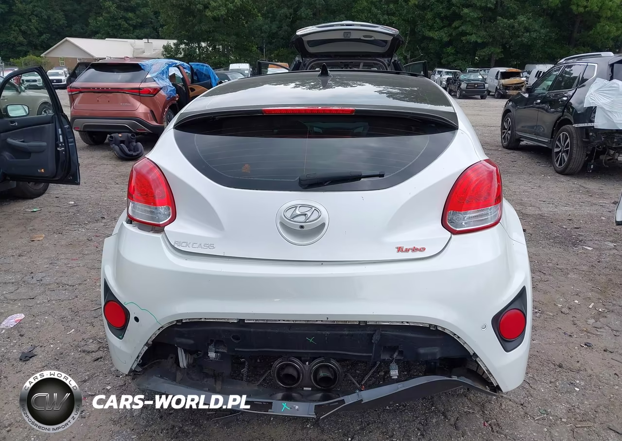 2016 Hyundai Veloster Turbo VIN:KMHTC6AE1GU289891 - 16