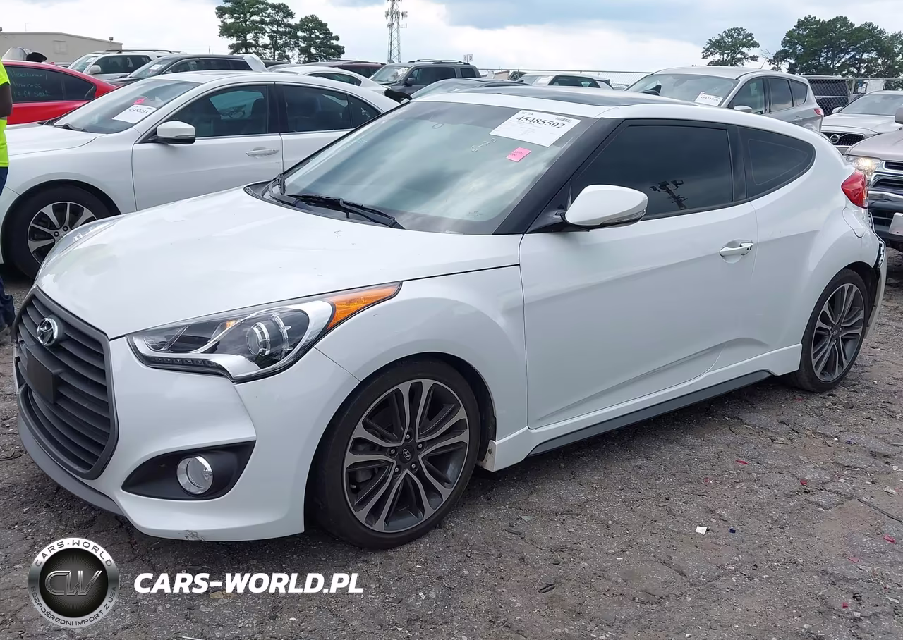2016 Hyundai Veloster Turbo VIN:KMHTC6AE1GU289891 - 18