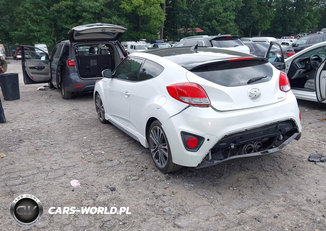 2016 Hyundai Veloster Turbo VIN:KMHTC6AE1GU289891 - 3