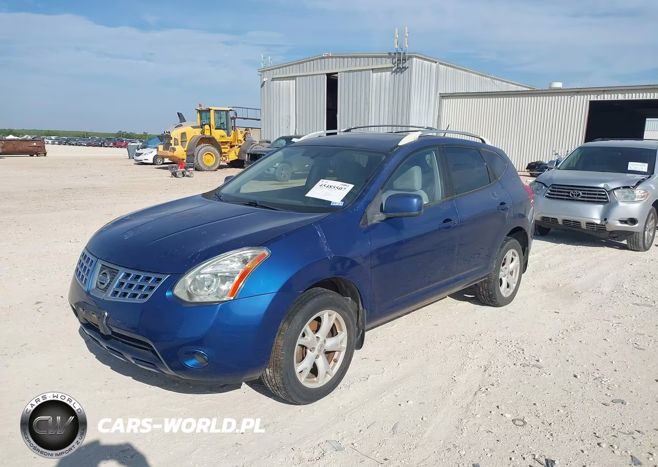 2008 Nissan Rogue Sl VIN:JN8AS58T08W022216 - 2