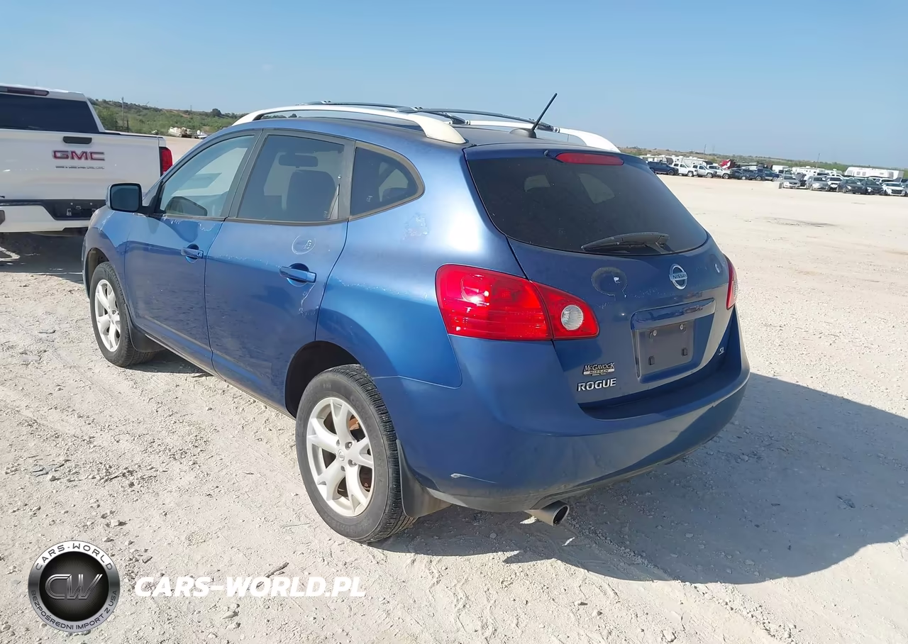 2008 Nissan Rogue Sl VIN:JN8AS58T08W022216 - 3