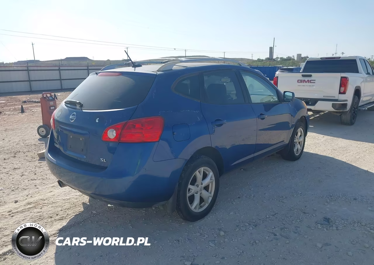 2008 Nissan Rogue Sl VIN:JN8AS58T08W022216 - 4