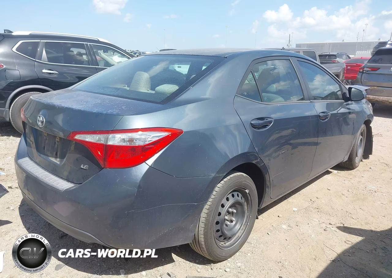 2016 Toyota Corolla Le VIN:5YFBURHE5GP430897 - 4