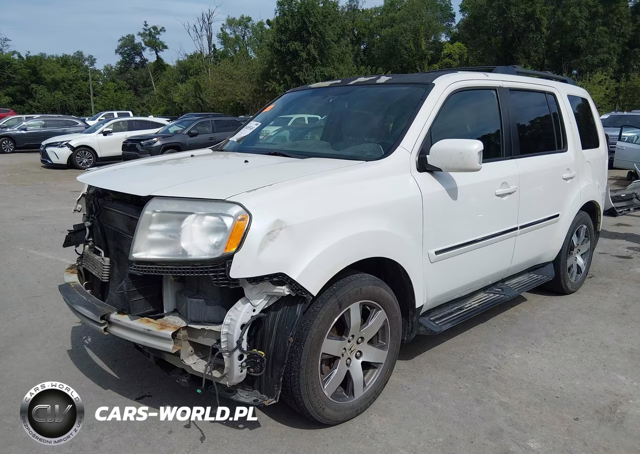 2014 Honda Pilot Touring VIN:5FNYF4H91EB003039 - 2