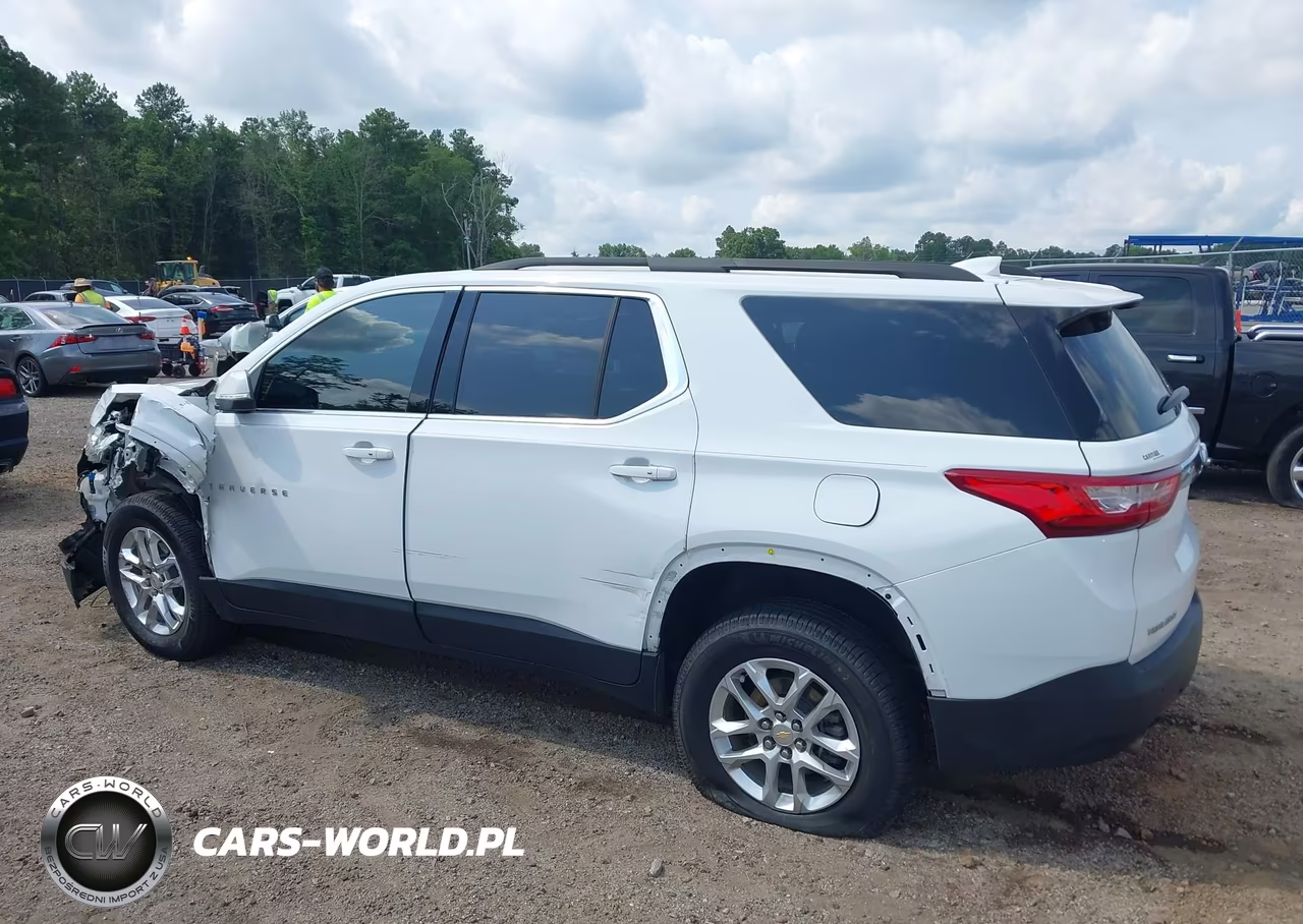 2021 Chevrolet Traverse Fwd Lt Cloth VIN:1GNERGKWXMJ272083 - 3