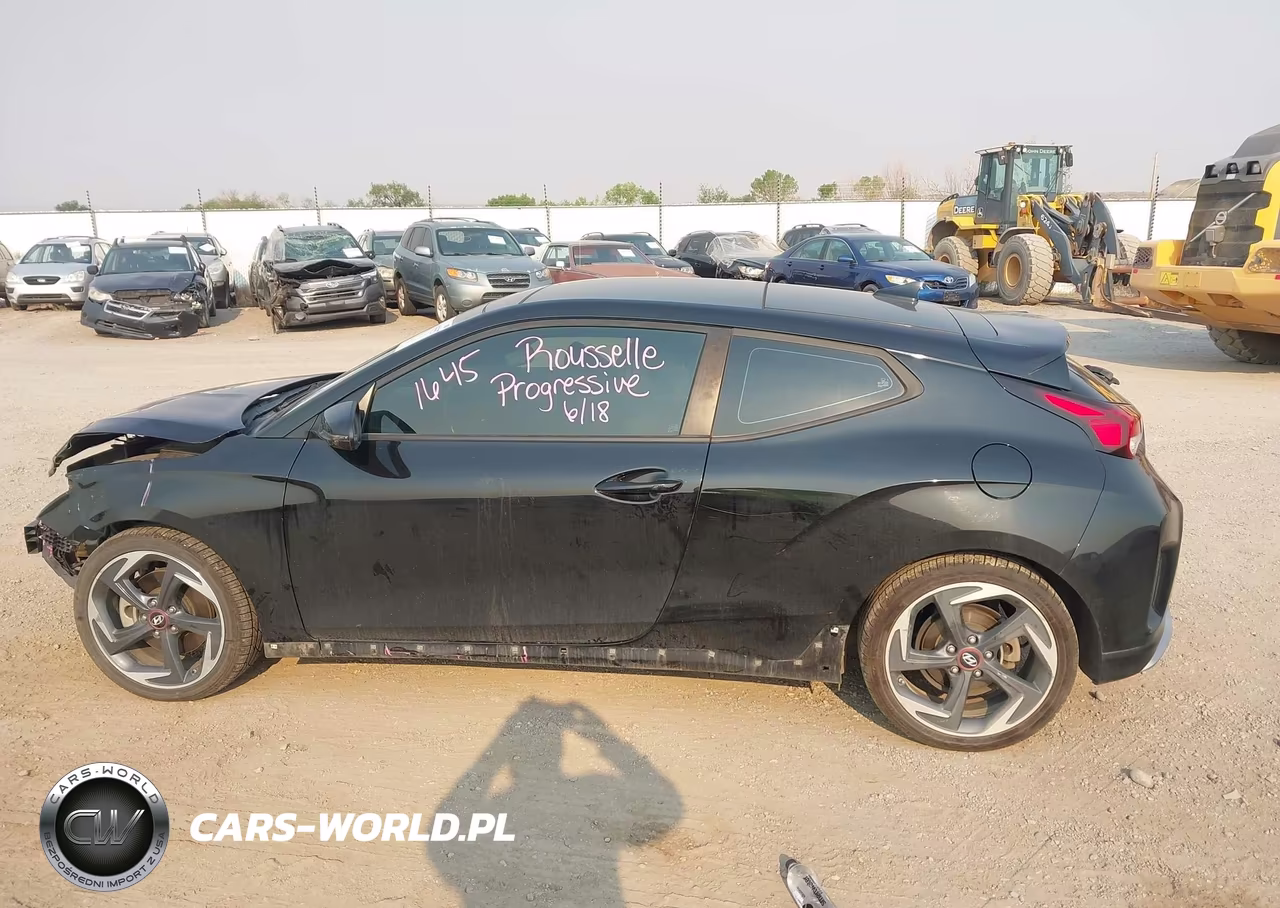 2020 Hyundai Veloster Turbo VIN:KMHTH6AB9LU024234 - 14