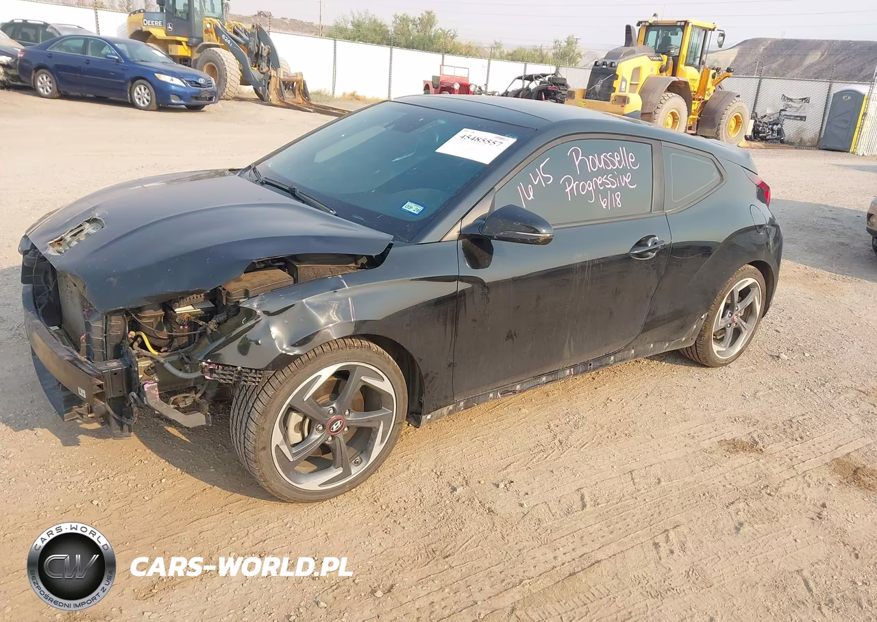 2020 Hyundai Veloster Turbo VIN:KMHTH6AB9LU024234 - 2