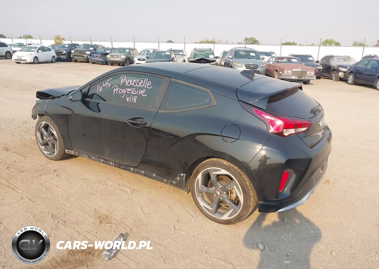 2020 Hyundai Veloster Turbo VIN:KMHTH6AB9LU024234 - 3