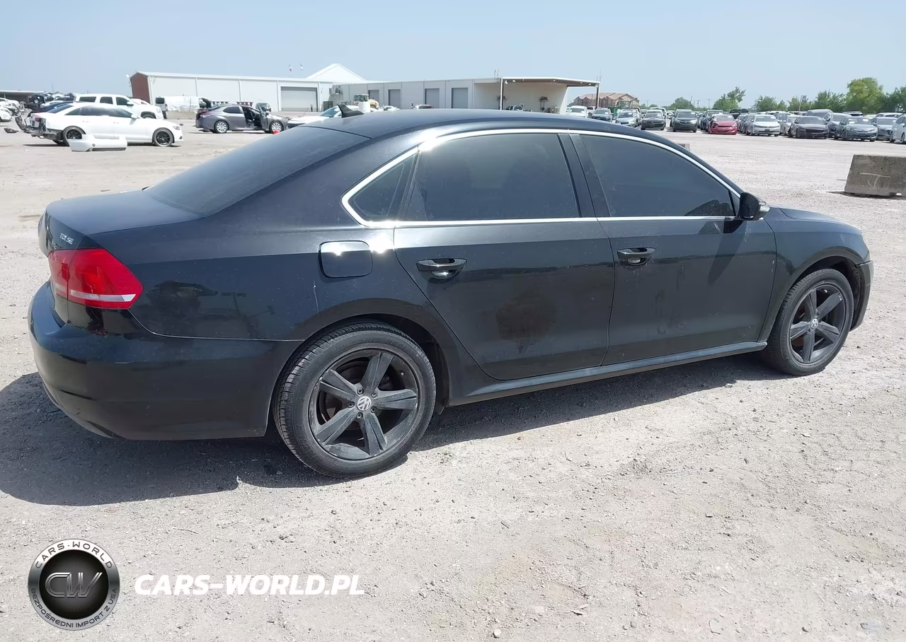2012 Volkswagen Passat 2.0L Tdi Se VIN:1VWBN7A31CC069694 - 4