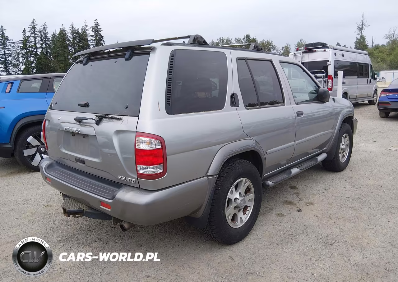 2001 Nissan Pathfinder Se VIN:JN8DR09Y31W603656 - 4