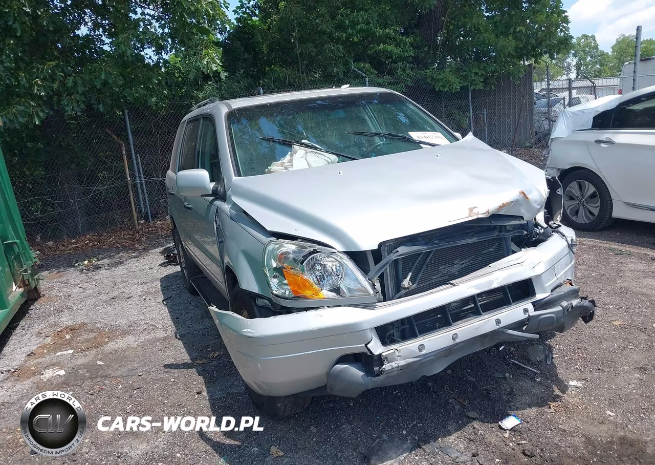 2005 Honda Pilot Ex-L VIN:5FNYF18525B028429 - 12