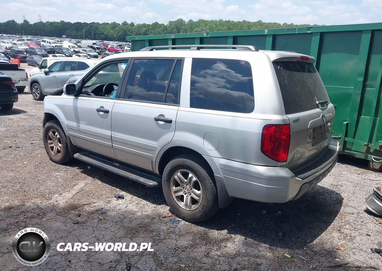 2005 Honda Pilot Ex-L VIN:5FNYF18525B028429 - 3