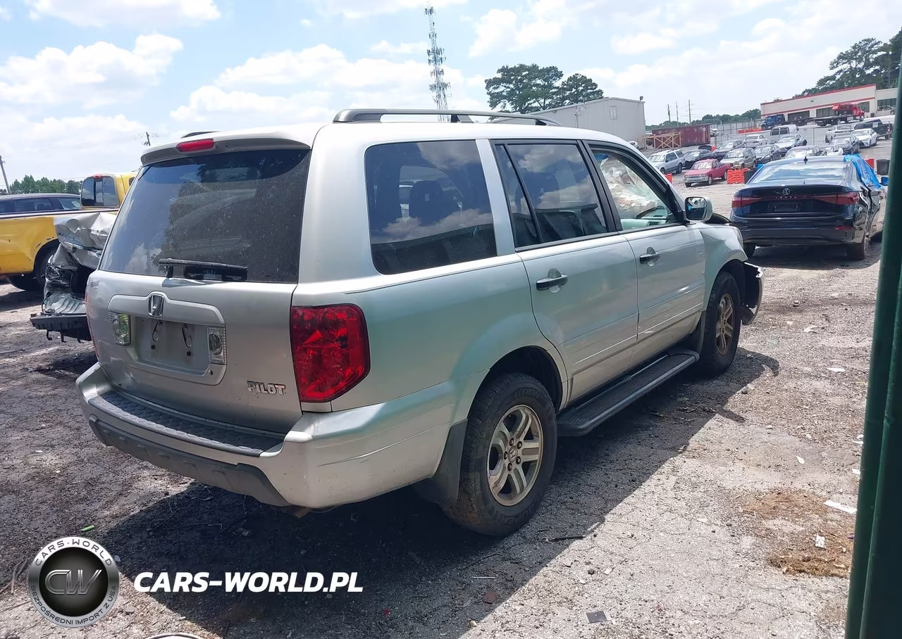 2005 Honda Pilot Ex-L VIN:5FNYF18525B028429 - 4