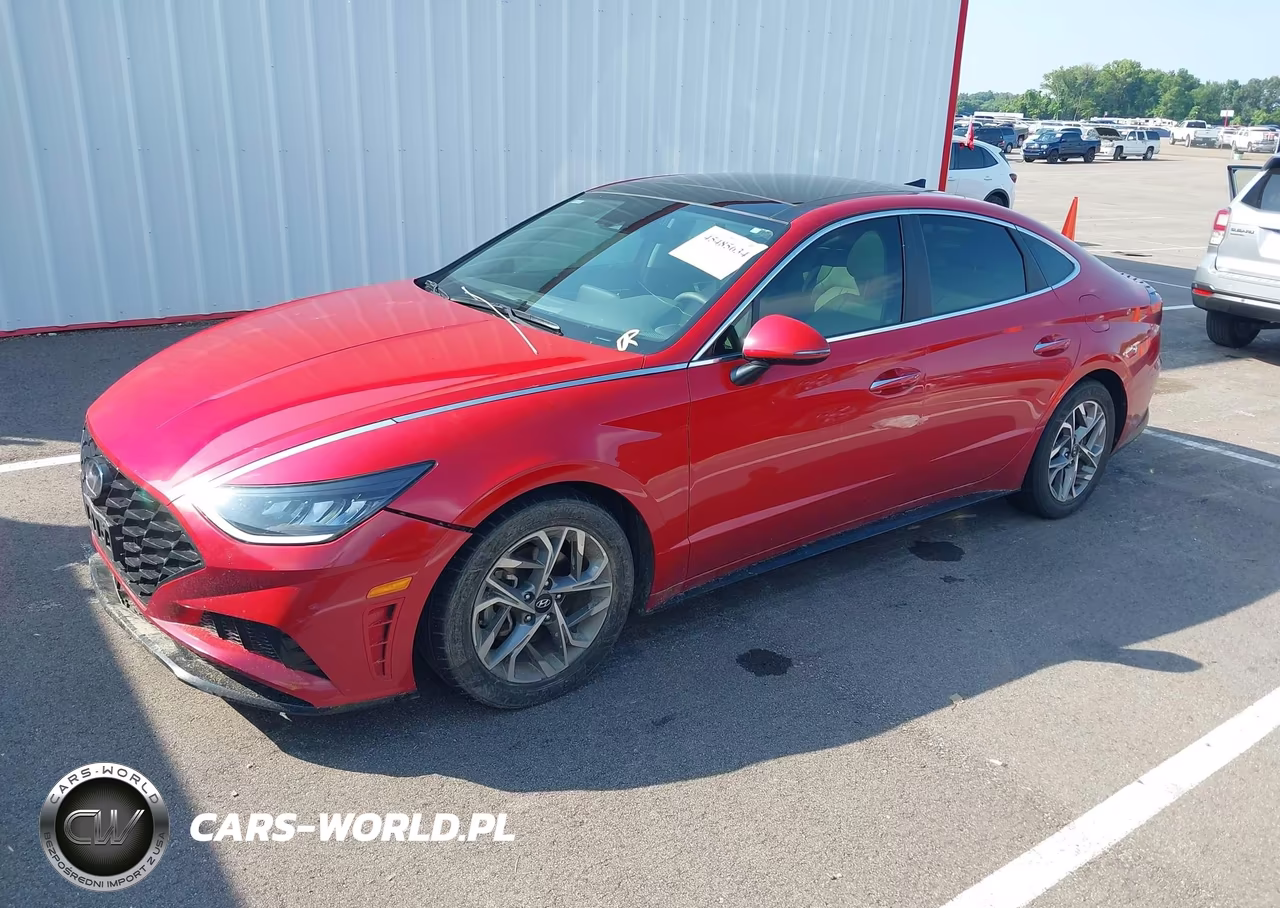 2020 Hyundai Sonata Sel VIN:5NPEF4JA0LH002017 - 2
