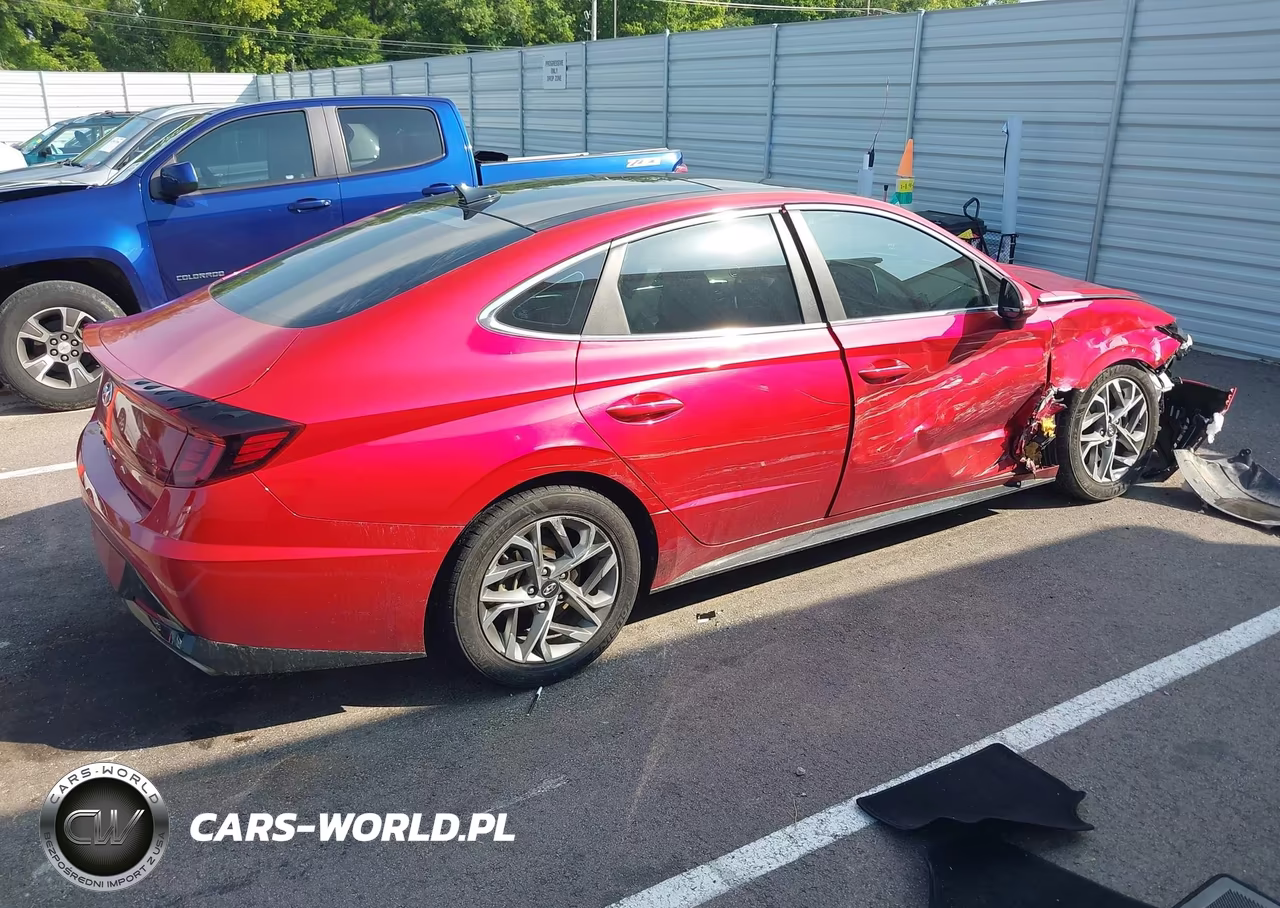 2020 Hyundai Sonata Sel VIN:5NPEF4JA0LH002017 - 4