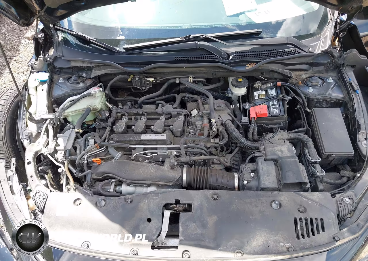 2019 Honda Civic Ex VIN:JHMFC1F34KX001685 - 10