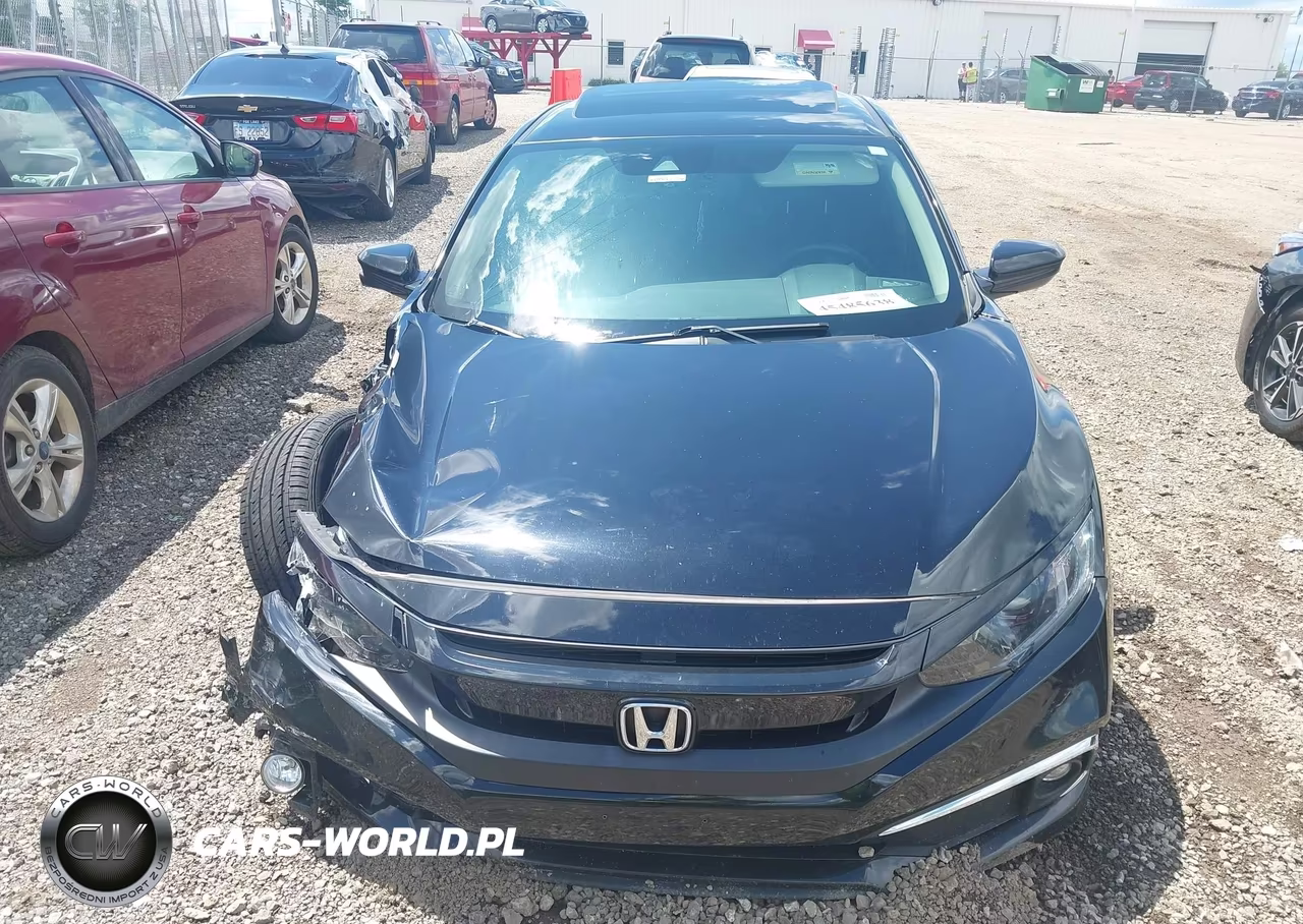 2019 Honda Civic Ex VIN:JHMFC1F34KX001685 - 12