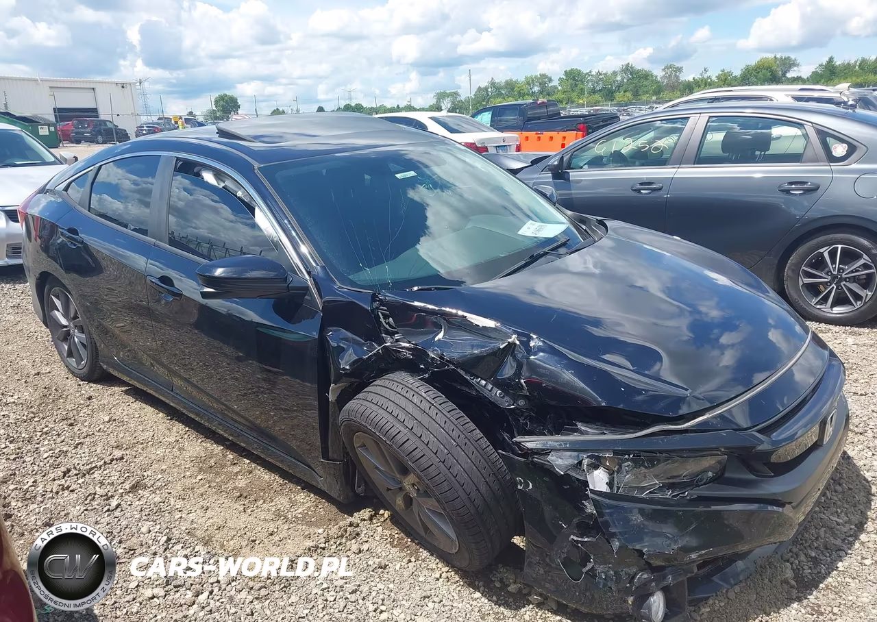 2019 Honda Civic Ex VIN:JHMFC1F34KX001685 - 13