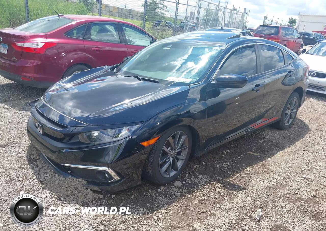 2019 Honda Civic Ex VIN:JHMFC1F34KX001685 - 2