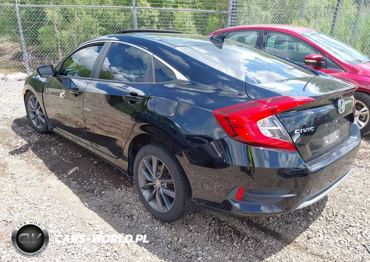 2019 Honda Civic Ex VIN:JHMFC1F34KX001685 - 3