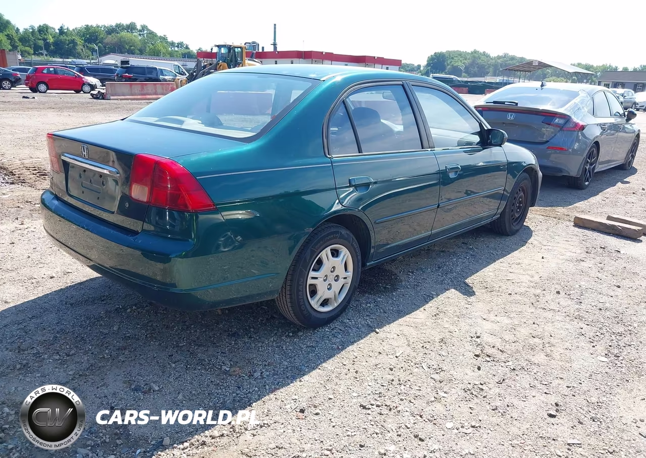 2002 Honda Civic Lx VIN:2HGES16592H593396 - 4