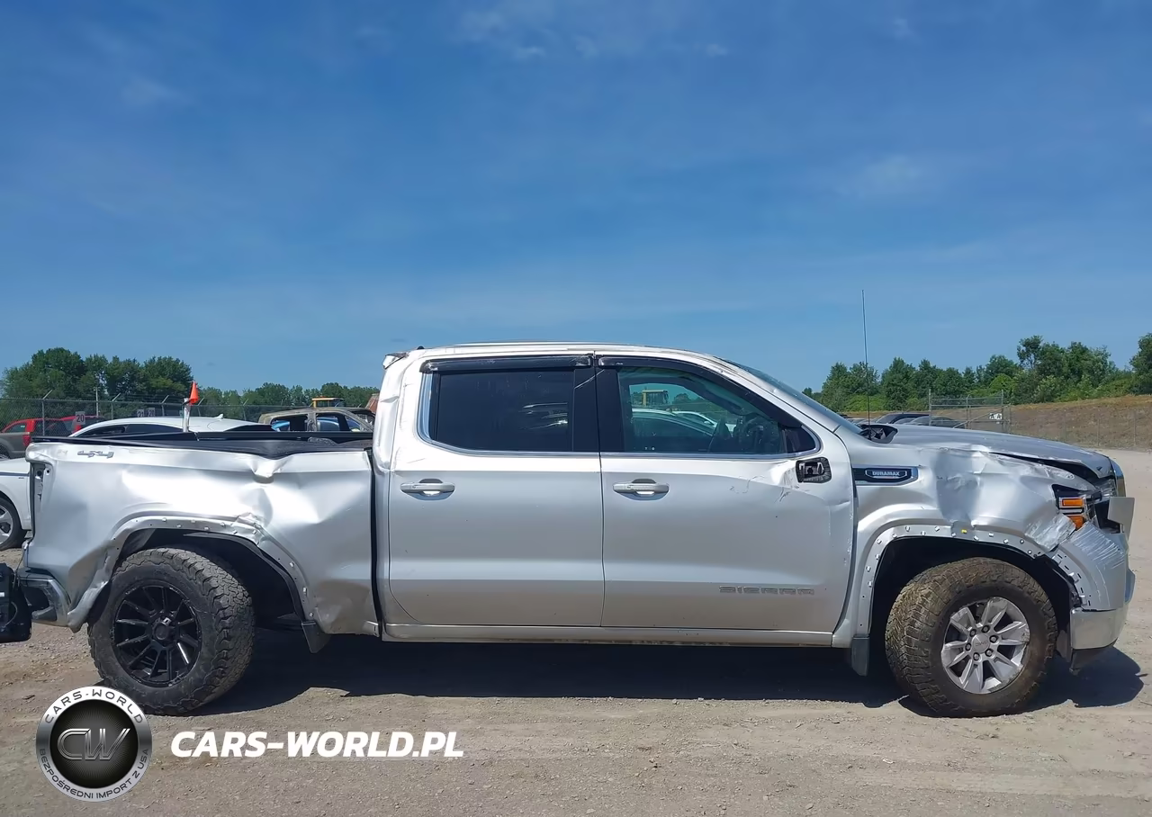 2021 GMC Sierra 1500 4Wd Short Box Sle VIN:1GTU9BET7MZ236782 - 14