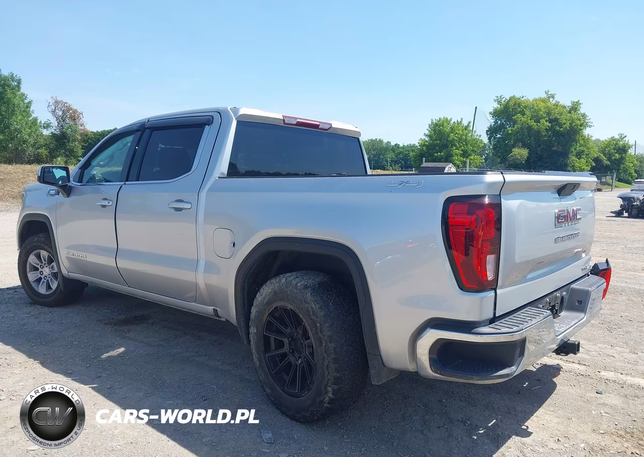 2021 GMC Sierra 1500 4Wd Short Box Sle VIN:1GTU9BET7MZ236782 - 3