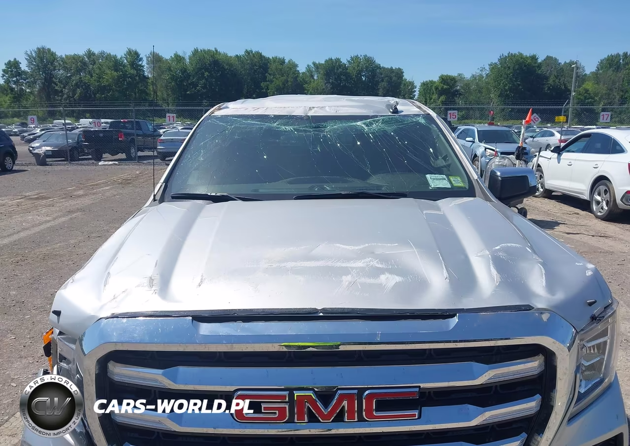2021 GMC Sierra 1500 4Wd Short Box Sle VIN:1GTU9BET7MZ236782 - 6