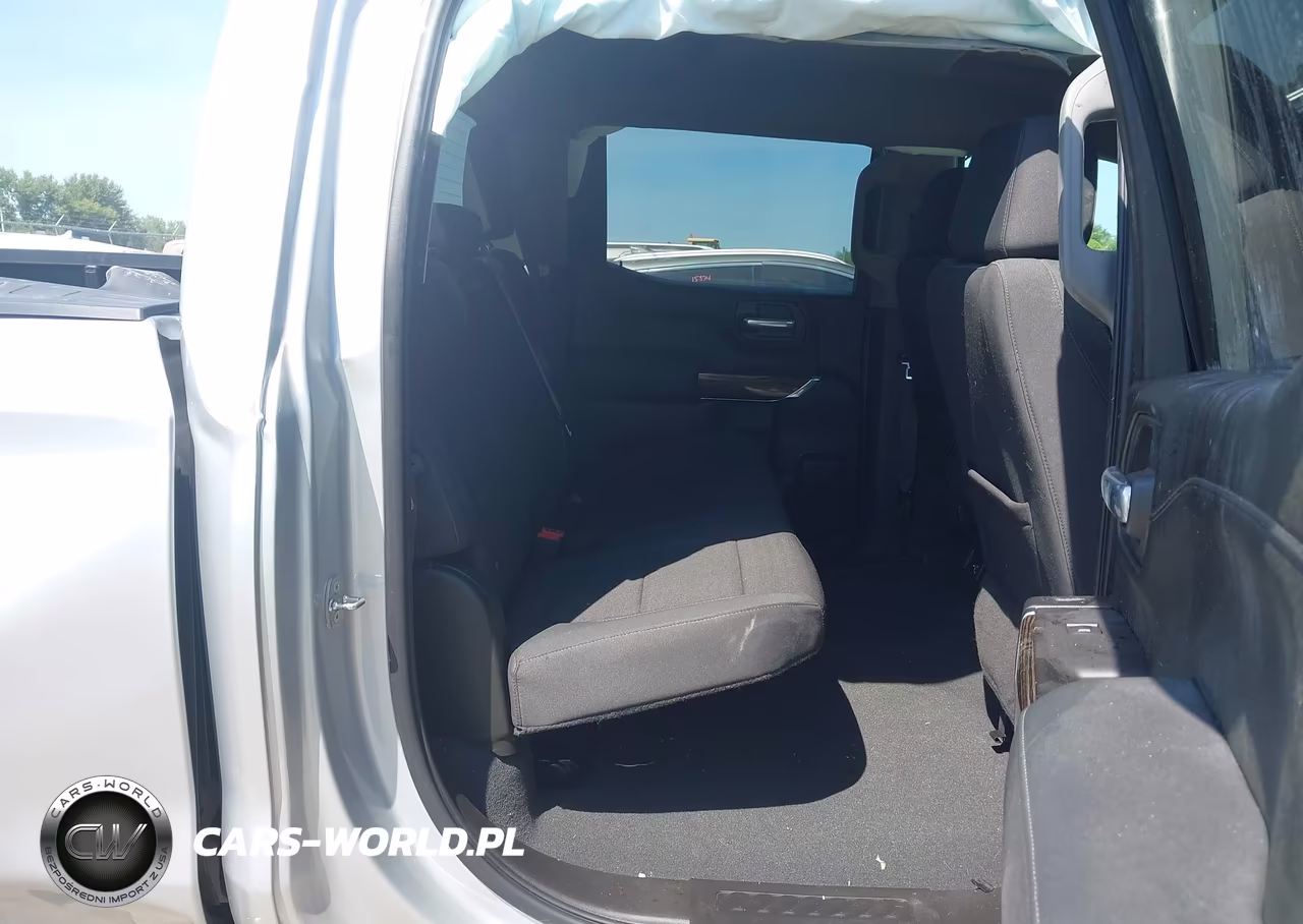 2021 GMC Sierra 1500 4Wd Short Box Sle VIN:1GTU9BET7MZ236782 - 8
