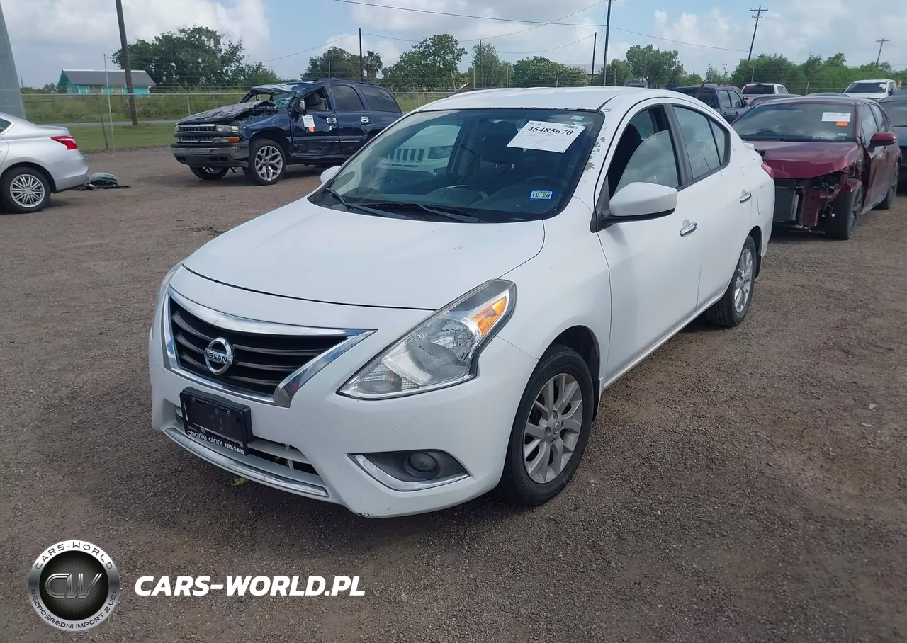 2017 Nissan Versa 1.6 Sv VIN:3N1CN7AP2HL870899 - 2