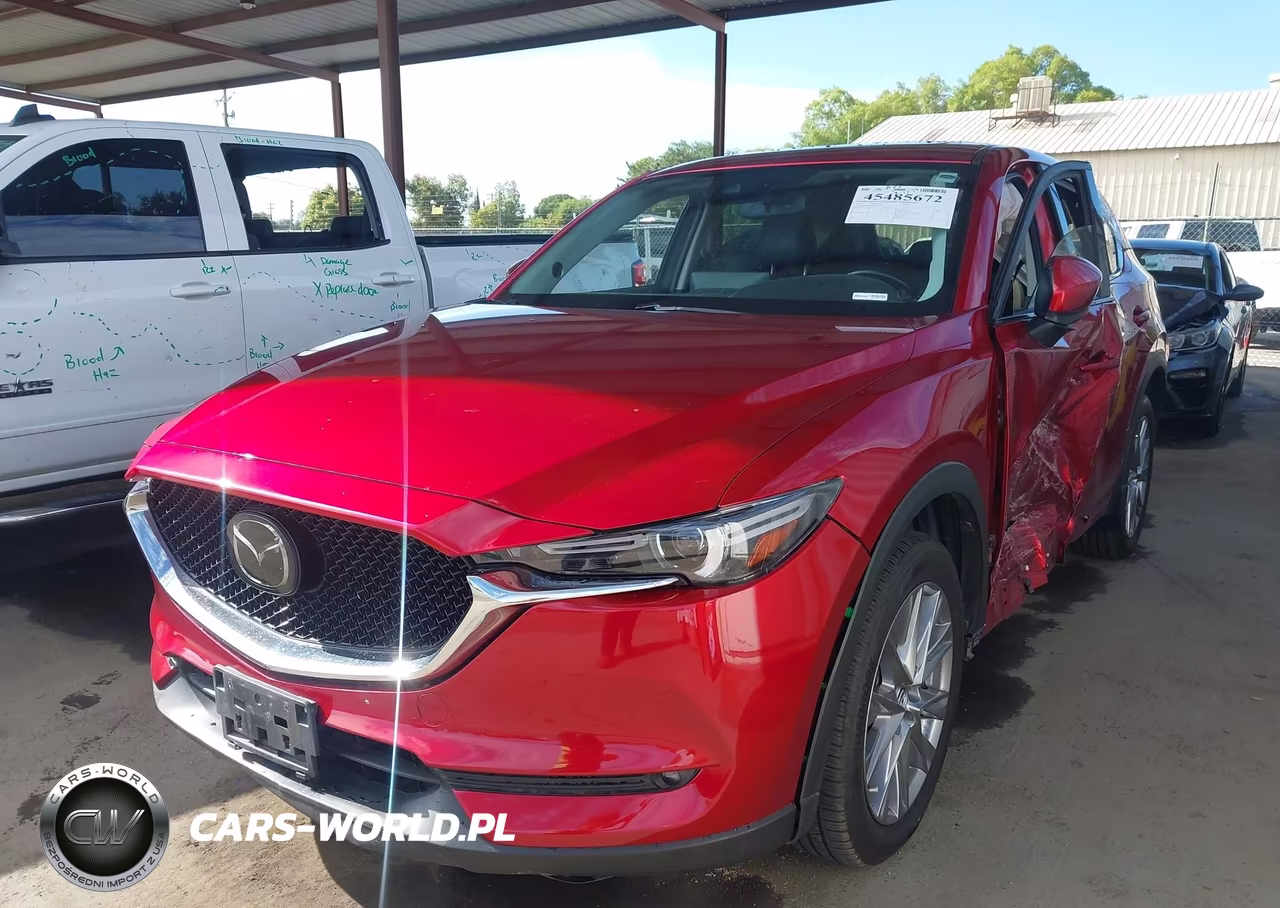2021 Mazda Cx-5 Grand Touring VIN:JM3KFBDM3M1384881 - 2