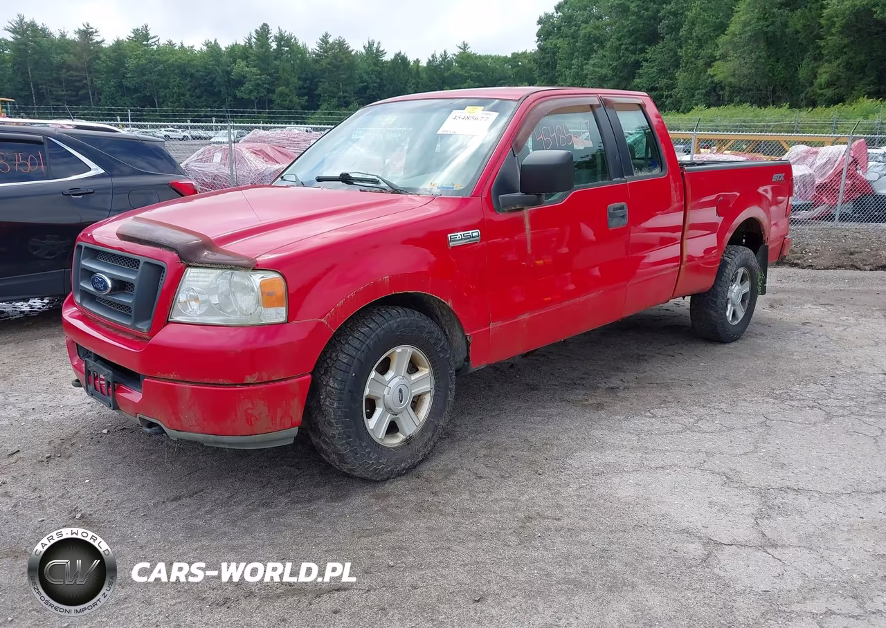 2005 Ford F-150 Stx-Xl-Xlt VIN:1FTRX14W85FA23912 - 2