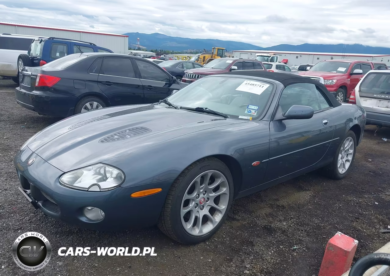 2001 Jaguar Xkr VIN:SAJDA42B81PA16397 - 2