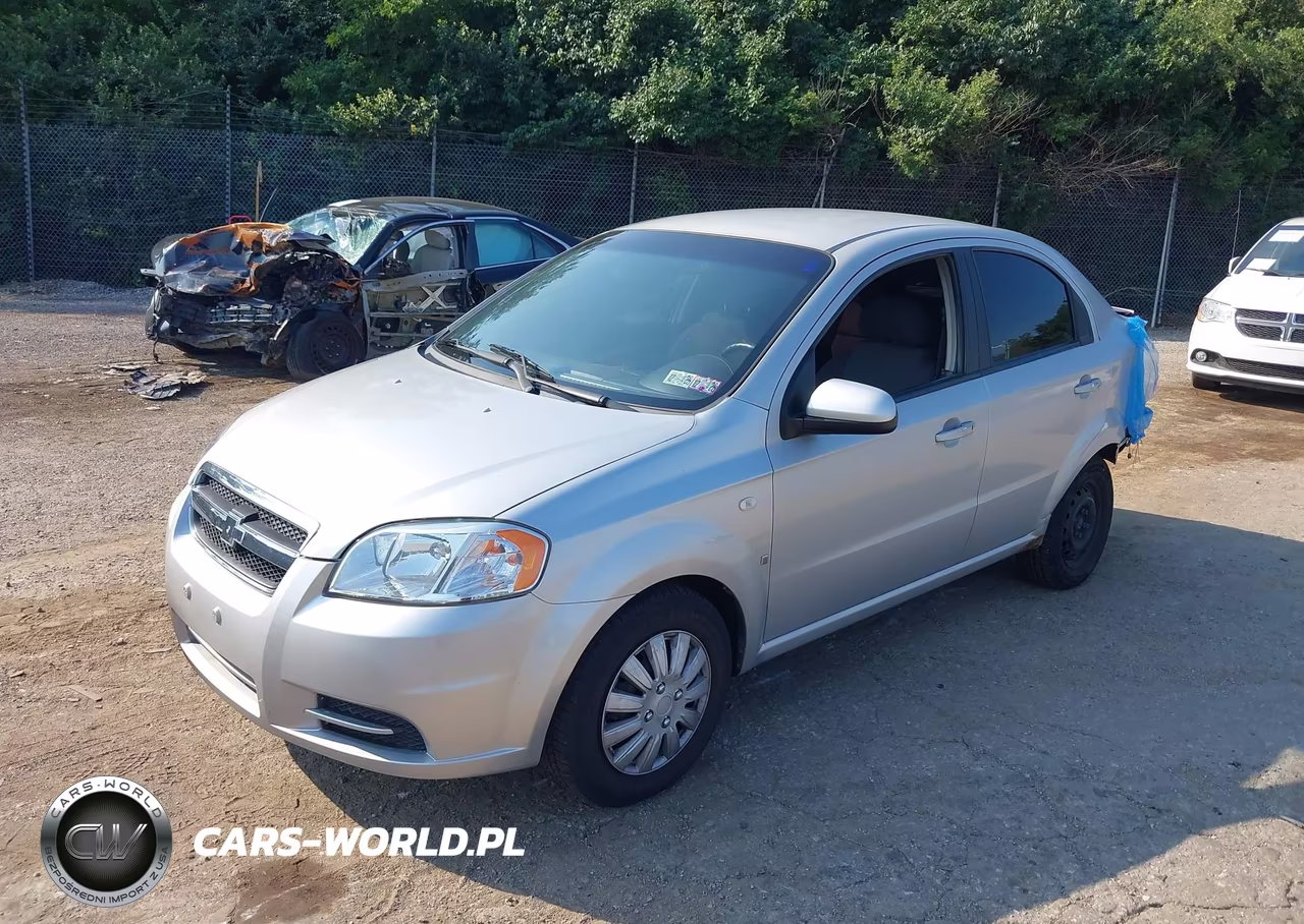 2007 Chevrolet Aveo Ls VIN:KL1TD56657B071288 - 2